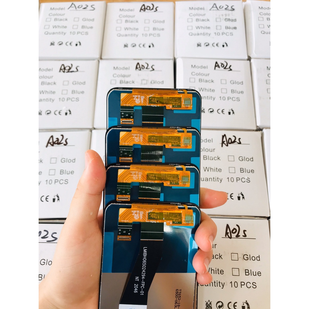 Màn hình A02S / A03S / A03 zin dùng chung, bao test đổi mới