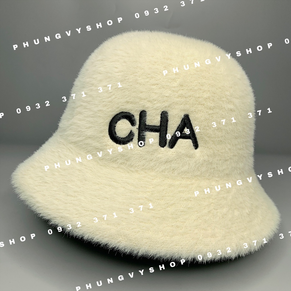 Mũ bucket cực hot unisex nam nữ mùa thu đông giữ ấm - LÔNG GECHA - nón tai bèo vành