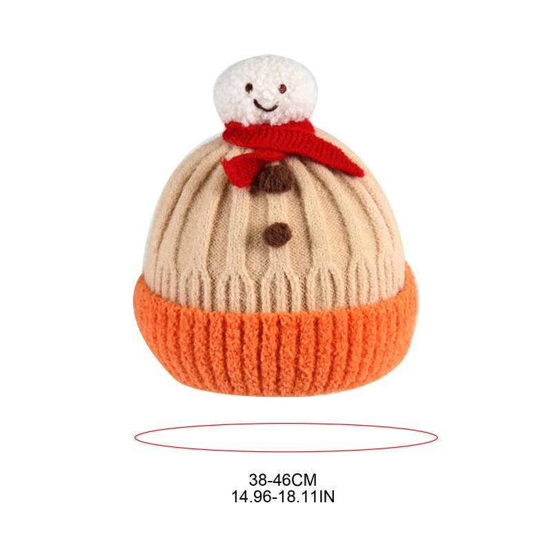 Mũ beanie Mềm Mại Giữ Ấm Mùa Đông Dành Cho Bé Sơ Sinh