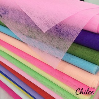 GIẤY MẾCH LỤA GÓI HOA NHIỀU MÀU