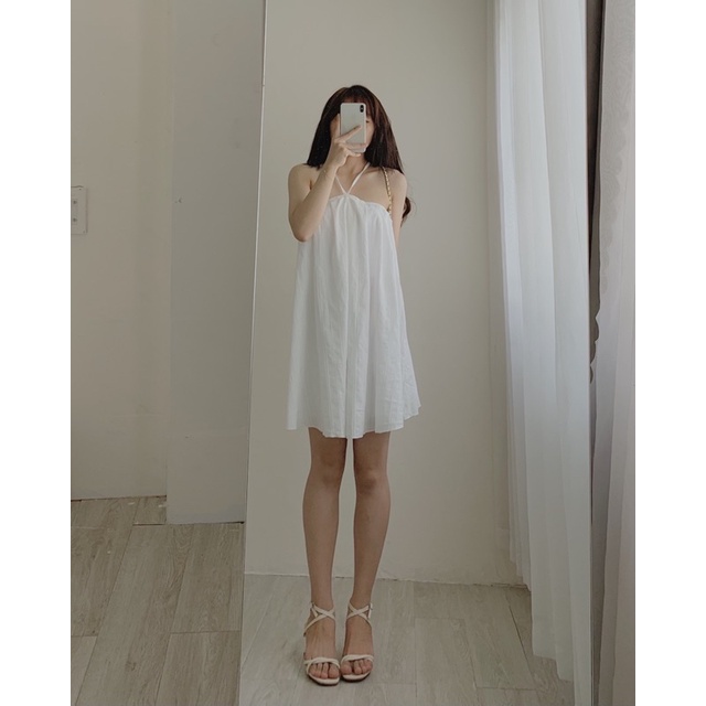 Váy đan dây hở lưng 004