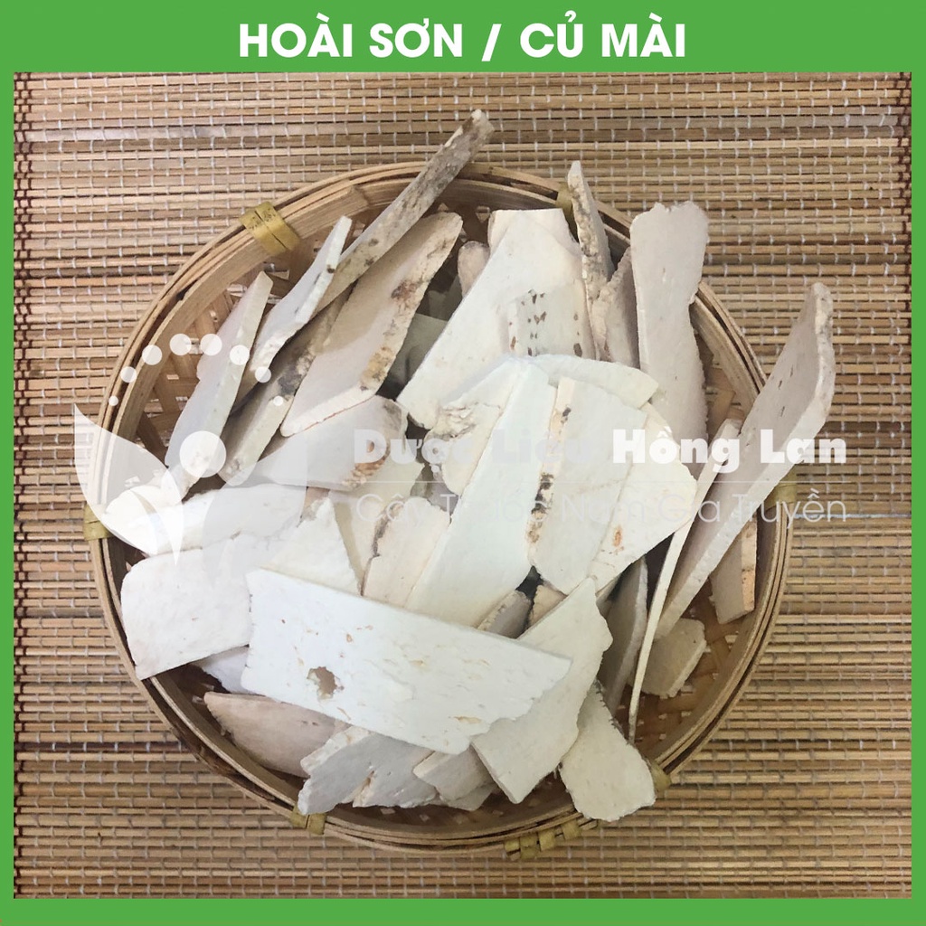 CỦ MÀI (HOÀI SƠN) khô sạch đóng gói 1kg - ctyduoclieuhonglan