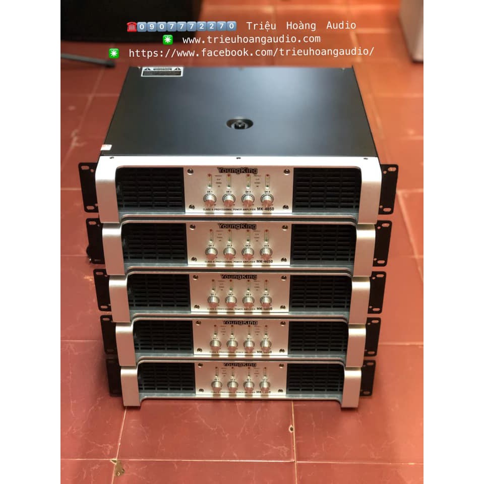 Đẩy Main YoungKing Audio MK-4650 in Korea 4 Kênh