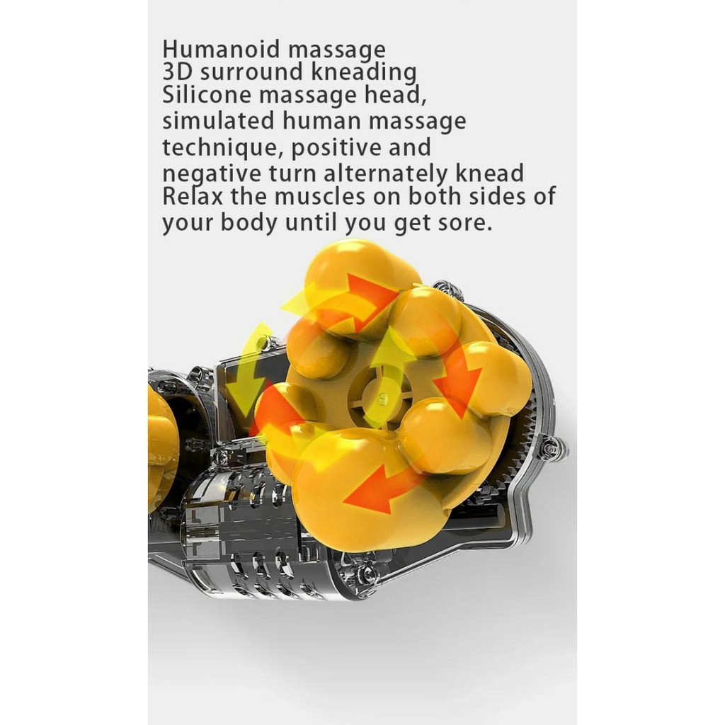 Gối massage vai gáy toàn thân đa năng cao cấp, Máy massage giảm nhức mỏi hiệu quả