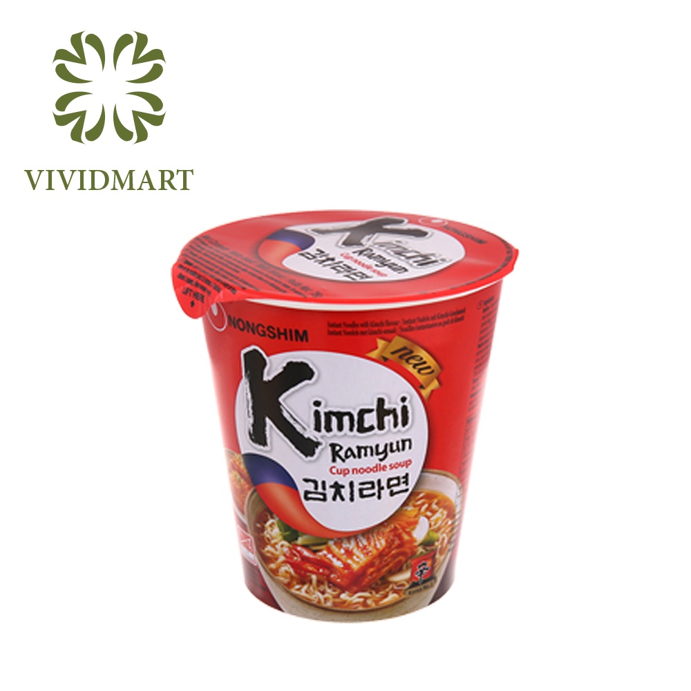 [Ly lẻ] MÌ CUP NONGSHIM HÀN QUỐC 4 VỊ: SHIN RAMYUN CAY, SHIN RED SIÊU CAY, SOON VEGGIE CHAY, KIM CHI – 68g/HỘP | WebRaoVat - webraovat.net.vn