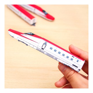 Mô hình giấy Xe lửa Tàu điện ngầm Shinkansen Series E6 Komachi Mini Version