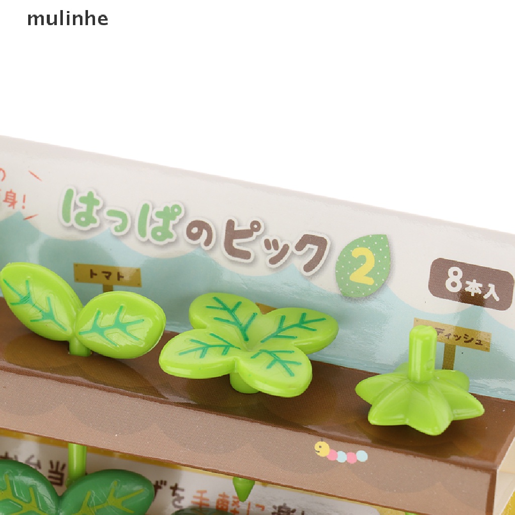 Mulinhe Bộ 8 Dụng Cụ Gắp Bánh Trái Cây / Salade Nhỏ Vork