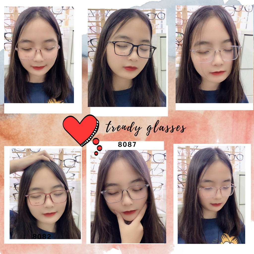 Kính Thời Trang Gọng Dẻo Siêu Đẹp Phù Hợp Cho Cả Nam Và Nữ Ms:8087