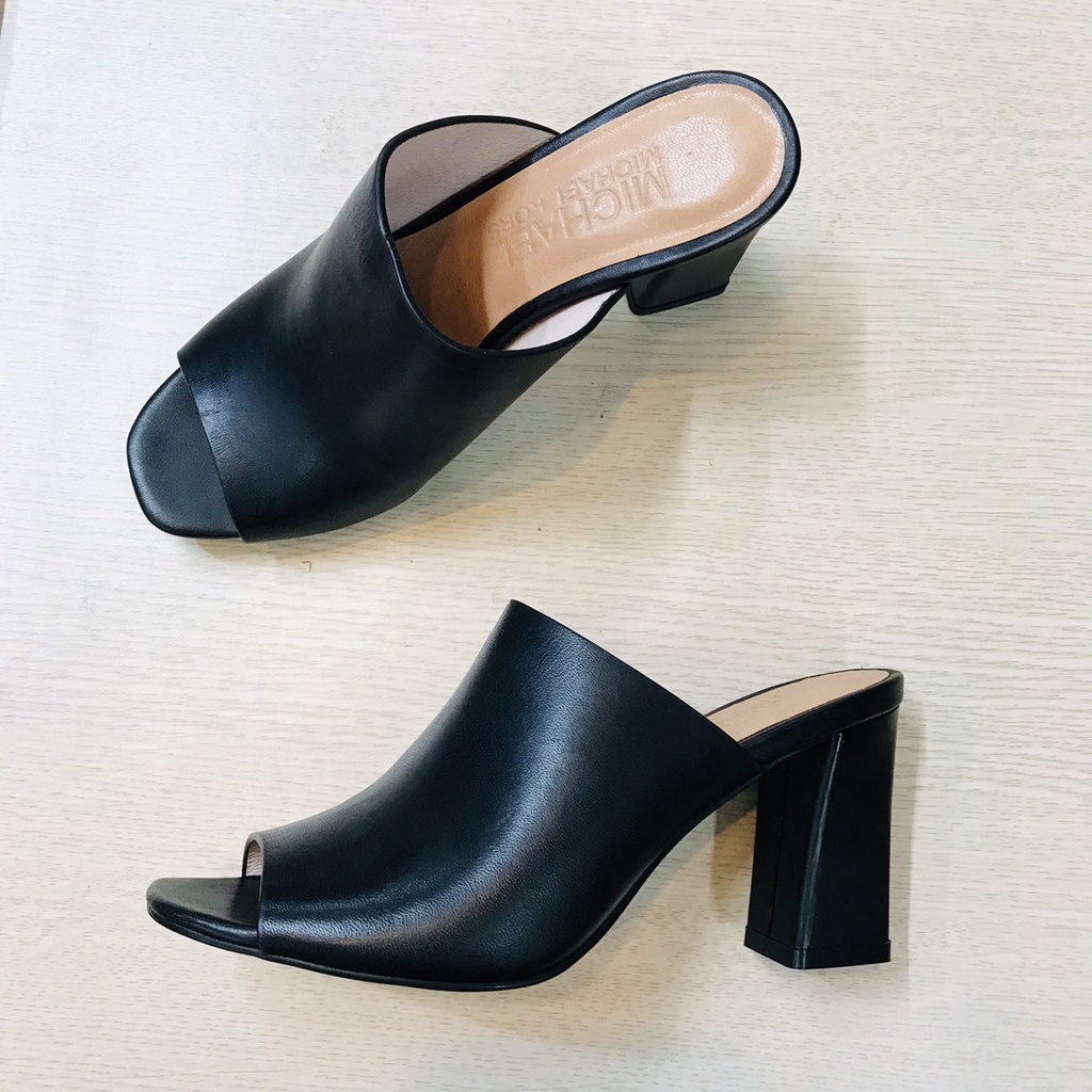 Guốc Da Nữ Cao 8CM Hàng VN