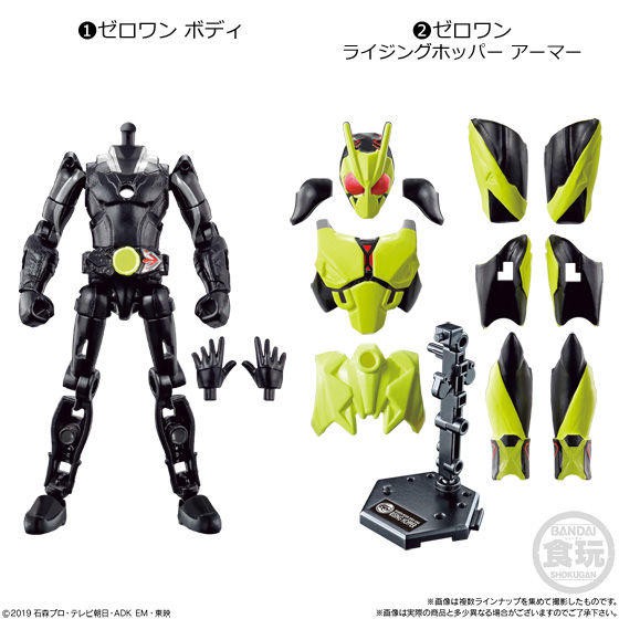 Mô hình SODO Kamen Rider Zero-One Rising Hopper, Flying Falcon, Biting Shark, Vulcan Shooting Wolf