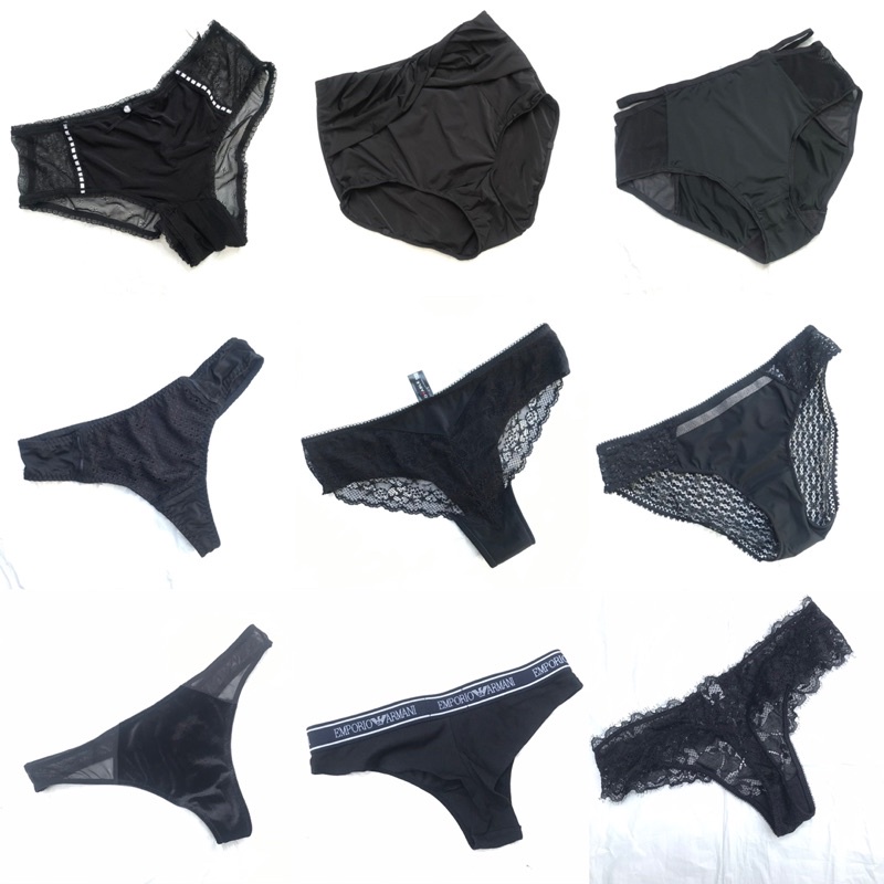 Quần lót size S/M hàng mẫu sample các hãng tách set. Thanh lý có lỗi nhỏ