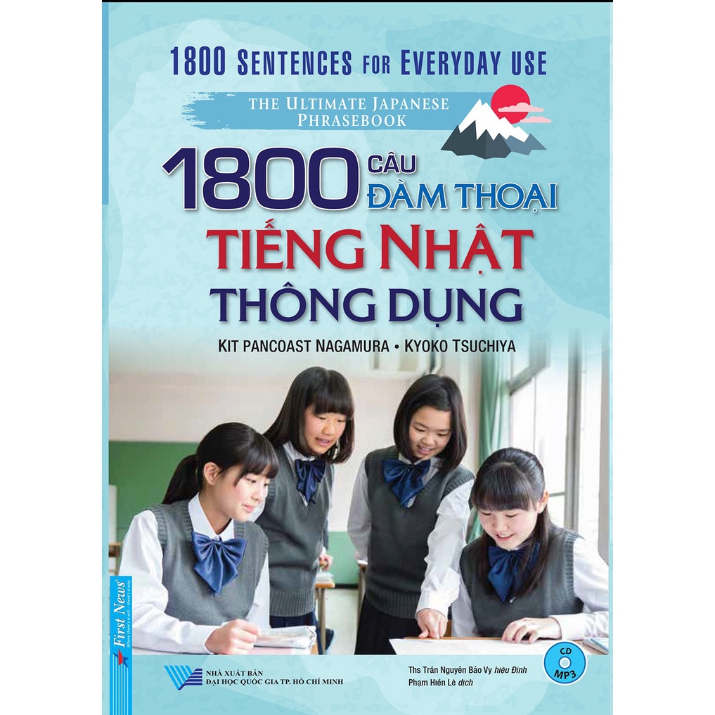 Sách - 1800 Câu Đàm Thoại Tiếng Nhật Thông Dụng (tái bản) first news