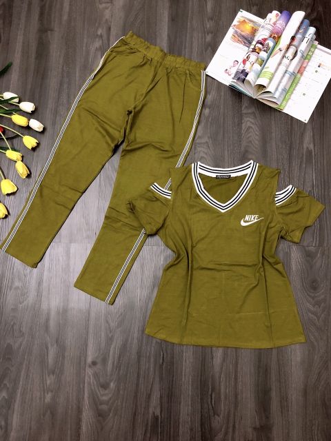 Bộ thun dẻo thái xinh, chất dày mềm mịn, mát