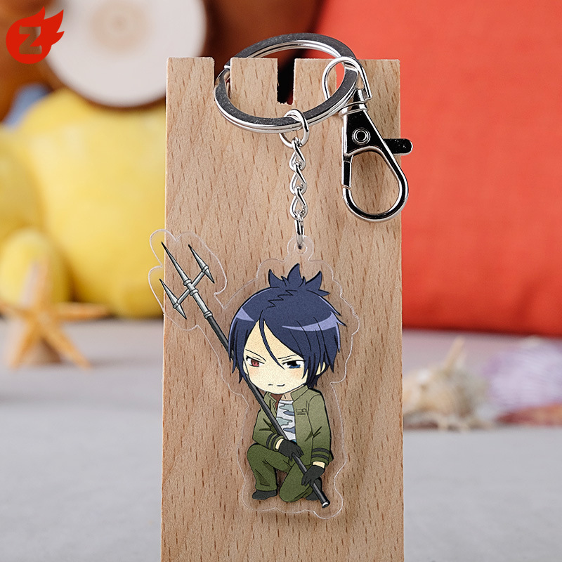 Móc khóa acrylic chủ đề Hitman Reborn