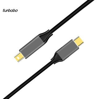 Cáp chuyển đổi USB Type C sang Mini DisplayPort DP 4K 6FT cho Macbook
