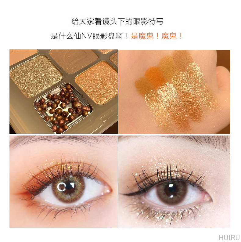 Bảng Phấn Mắt Hai Mươi Màu Ánh Sáng Phân Cực Flash Tốt Mềm Mại Và Tinh Tế Dễ Phối Màu | BigBuy360 - bigbuy360.vn