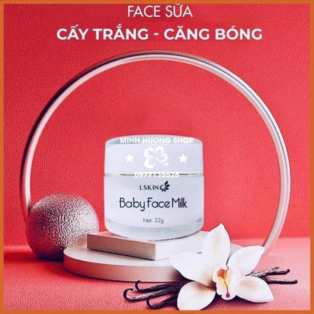 Kem sữa BABY FACE MILK Cream cấy trắng , căng bóng da