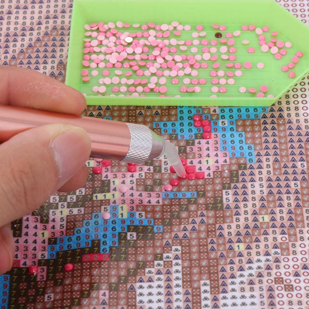 WTTLE Túi Đựng Dụng Cụ Thêu Tranh Chữ Thập 5D Nghệ Thuật