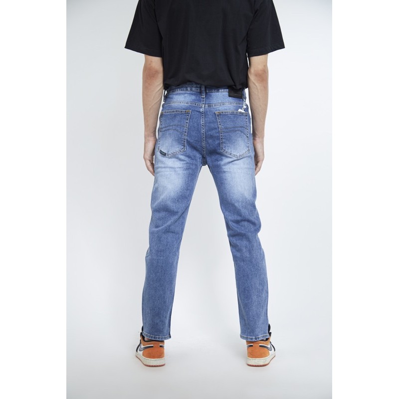 [⚡Mua 2 SP tặng quà⚡] Quần Bò Nam xanh jean VNXK Cao Cấp ống đứng co giãn | BigBuy360 - bigbuy360.vn