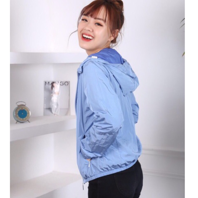 FREESHIP đơn 250k 💕Áo gió nữ hành Công ty 2 lớp cao cấp chống thấm nước xịn sale rẻ