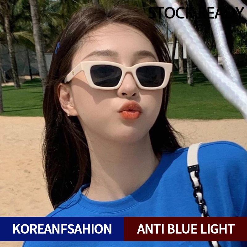 COD Kính mát gọng vuông hình mắt mèo thời trang cổ điển cho nữ