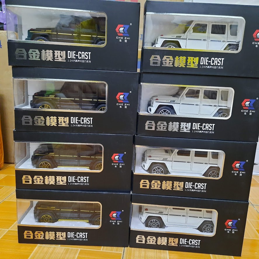Đồ chơi mô hình xe ô tô Mercedes Benz G63 G- Klessa tỉ lệ 1:24