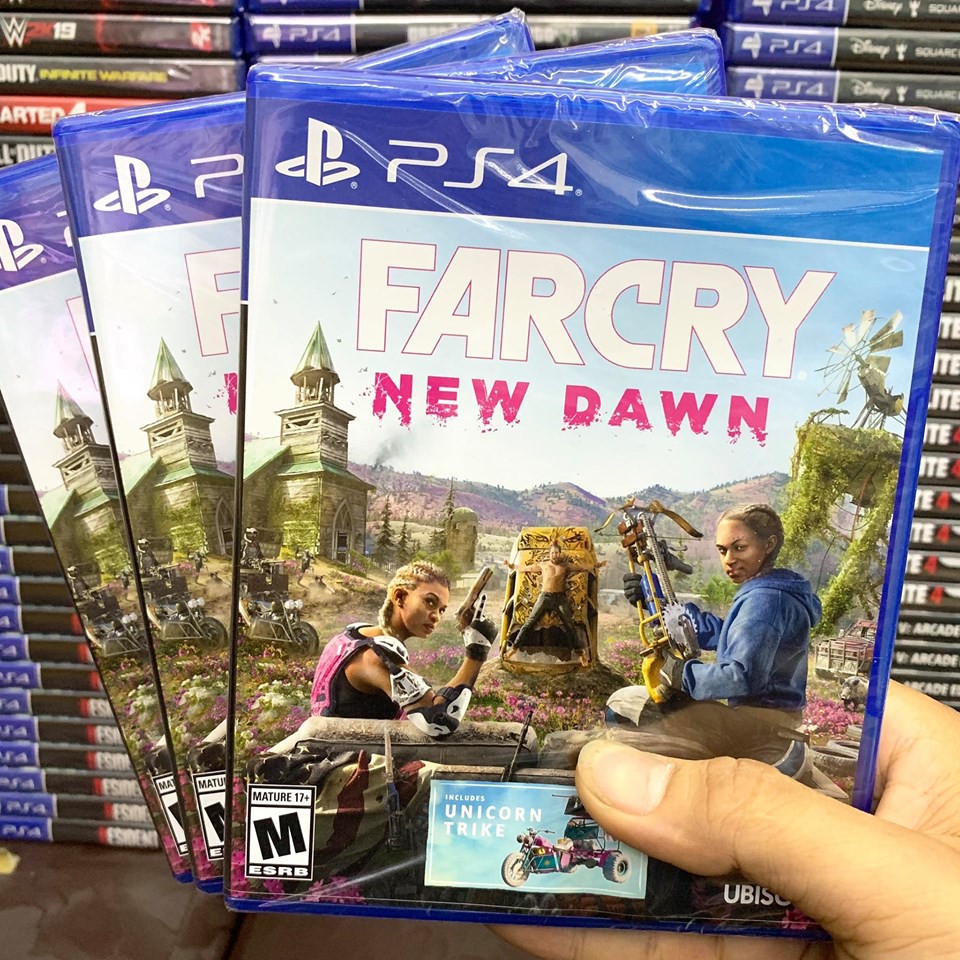 [Freeship toàn quốc từ 50k] Đĩa Game PS4: Far Cry New Dawn - hệ EU