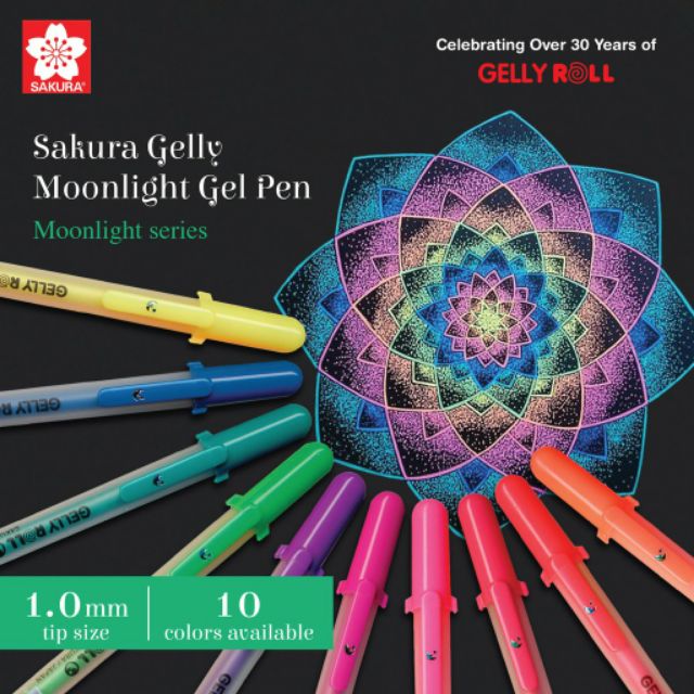 BÚT NHŨ PHẢN QUANG GELLY MOONLIGHT SAKURA NHẬT BẢN