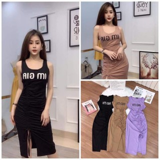 ĐẦM BODY RÚT DÂY CHẤT THUN SIÊU CƯNG