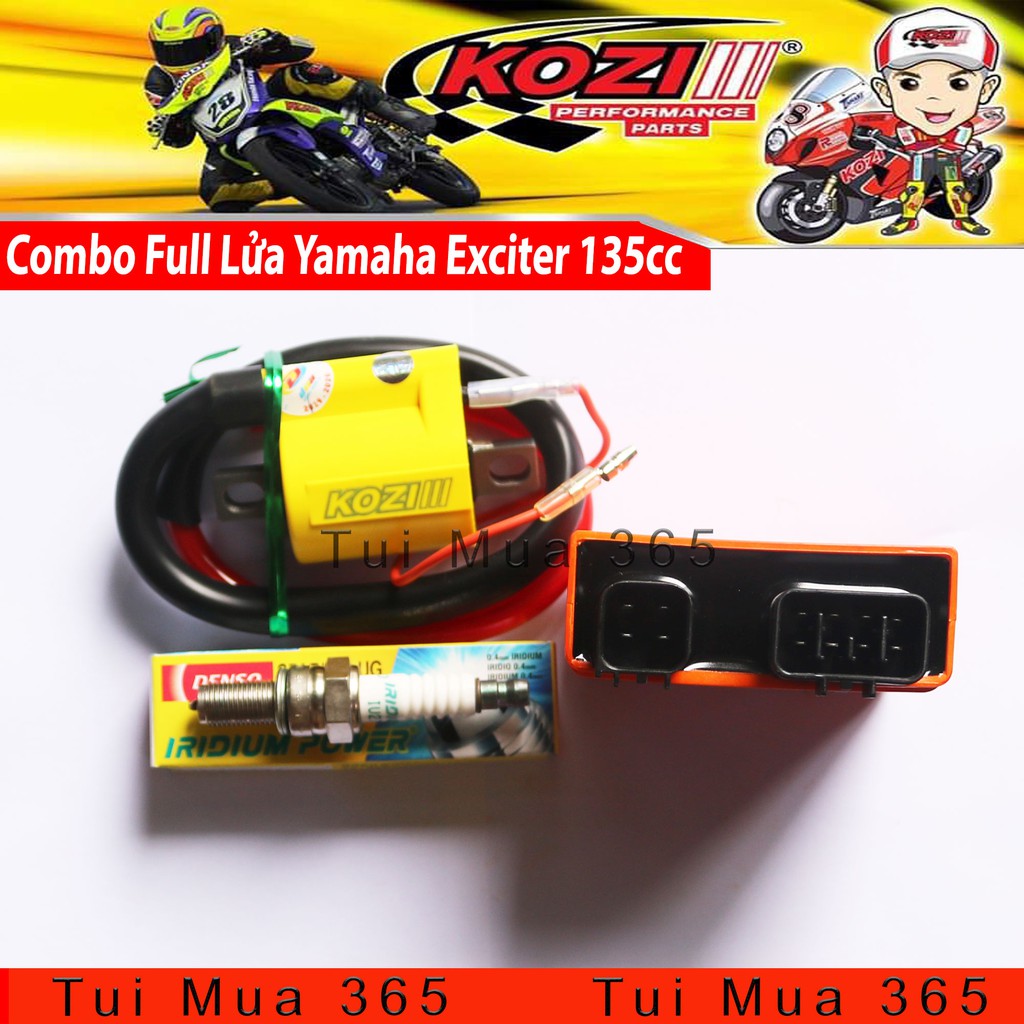 Full Bộ Lửa Độ Kozi cho Yamaha Exciter 135cc