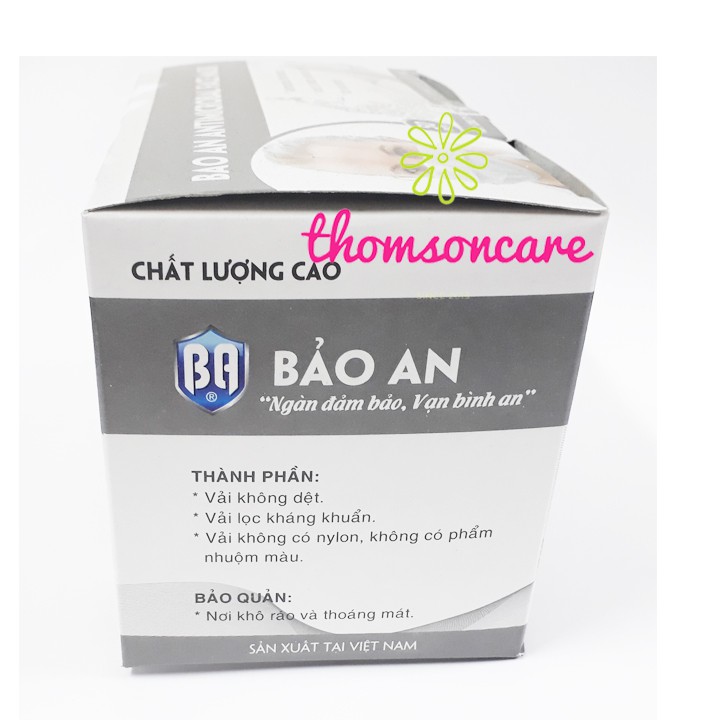 Khẩu Trang y tế 4 lớp Than Hoạt Tính Bảo An 50 Cái | BigBuy360 - bigbuy360.vn