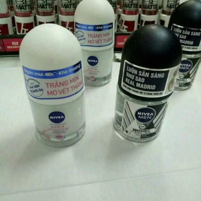 Lăn khử mùi nivia 12ml