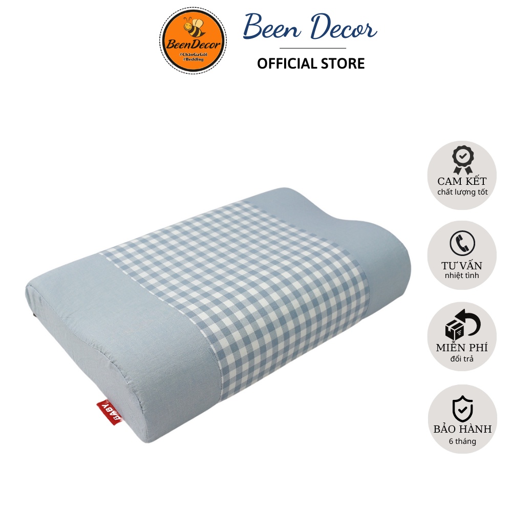 Gối Cao Su Non Cao Cấp, Gối Nằm Kích Thước 50x30cm Được Chọn Mẫu