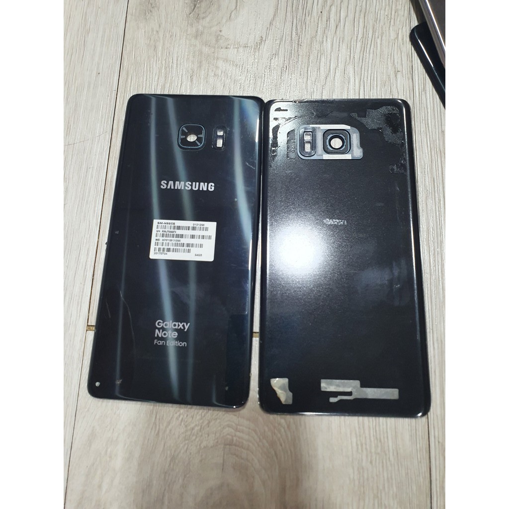 Kính lưng note 7/notefe- n935/note 5 zin bóc máy-new-N920/nắp lưng/vỏ