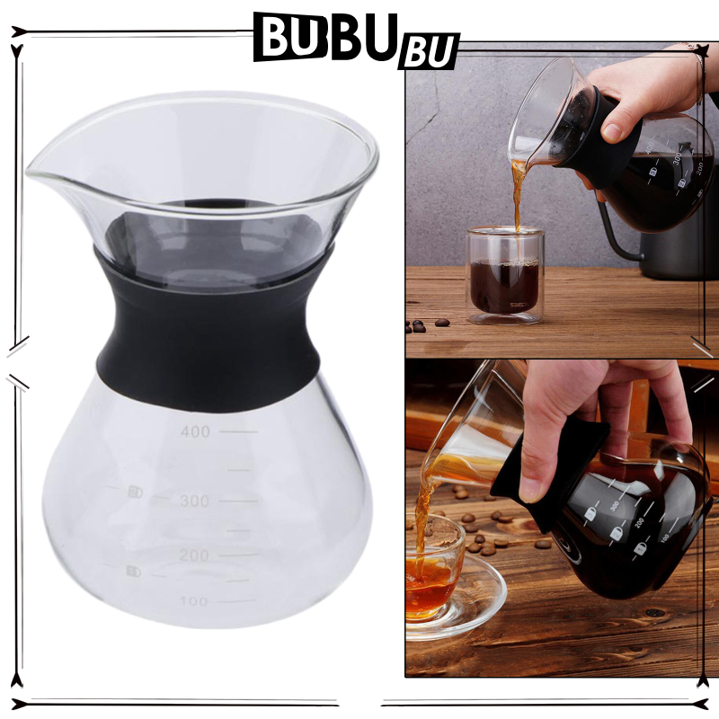 Máy Pha Cà Phê Bằng Thủy Tinh Dung Tích 14 Oz