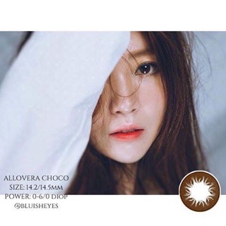 <LENS VASSEN> Lens Choco 14.0 - 14.2mm 0 độ