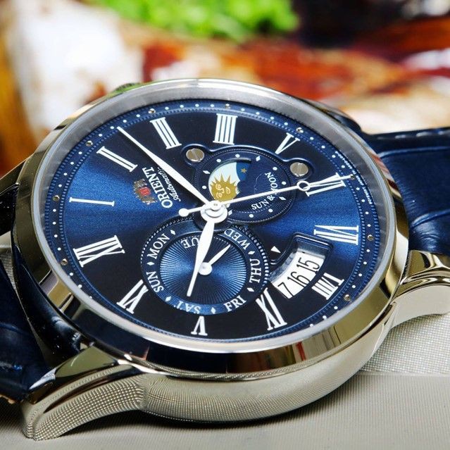 Đồng hồ nam Orient Sun and Moon Gen III SAK00005D0