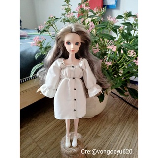 Đầm búp bê Size Xinyi ( Không kèm búp bê và giày ) .