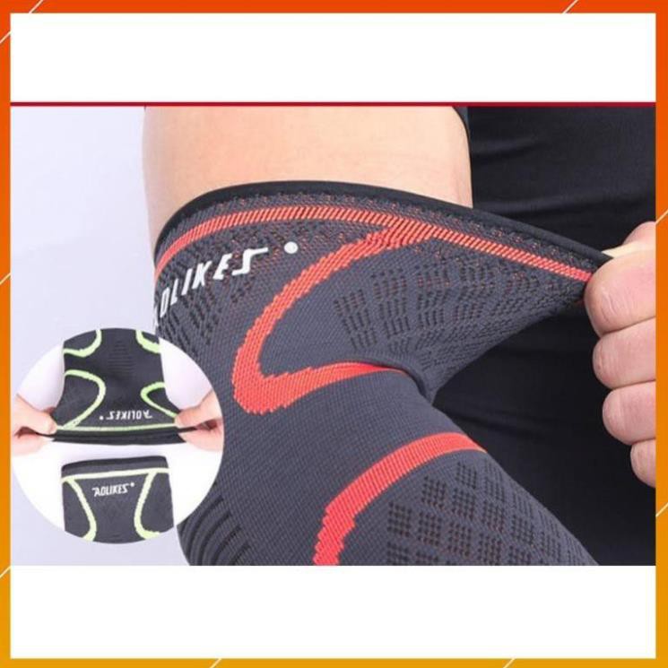 Đai khuỷu tay Aolikes hz 7547 băng quấn bảo vệ bắp cánh tay bó ống thể thao gym yoga bóng bàn rổ tennis cầu lông