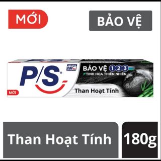 Kem đánh răng P/S than hoạt tính (180g)