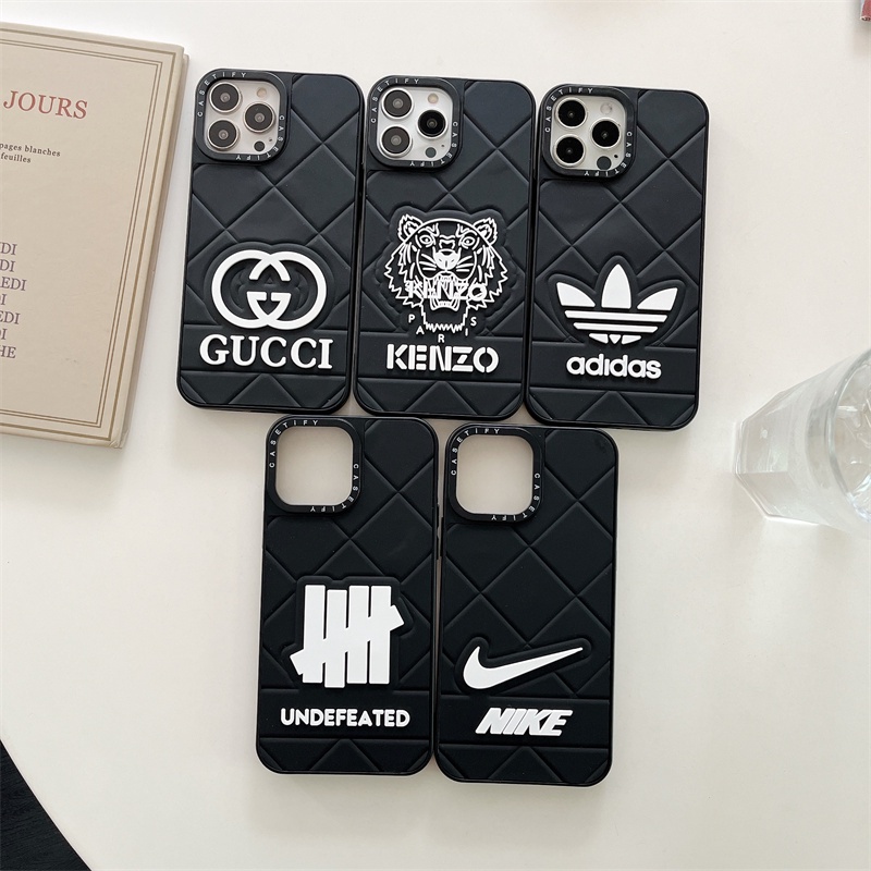 Ốp Điện Thoại Silicon TPU Mềm Chống Sốc In LOGO 3D Chất Lượng Cao Cho iPhone 11 12 13 Pro Max X XR XS Max 7 8 Plus