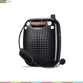 Máy trợ giảng không dây, bluetooth Shidu SD-S611 UHF (đen)[BH 12 tháng]