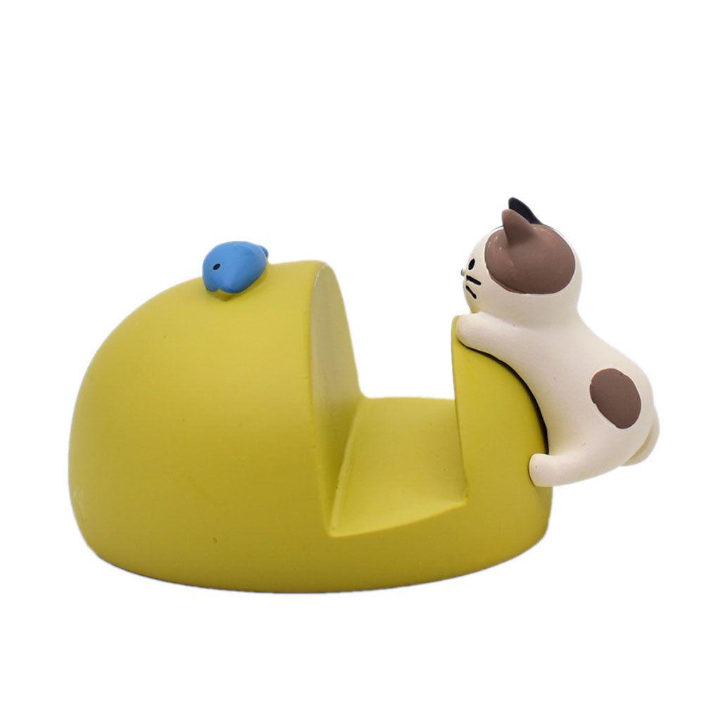 Giá Đỡ Điện Thoại Để Bàn Hình Vịt / Mèo Sáng Tạo