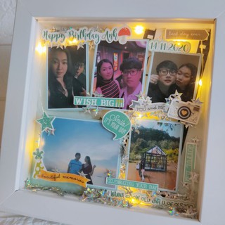 Dây đèn FairyLight trang trí Khung ảnh nổi 3D