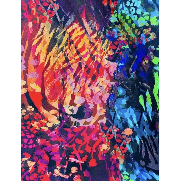 Vải thun 100%cotton .Chất thun dày co giãn. thích hợp may đầm , set bộ .Khổ vải 1,5m