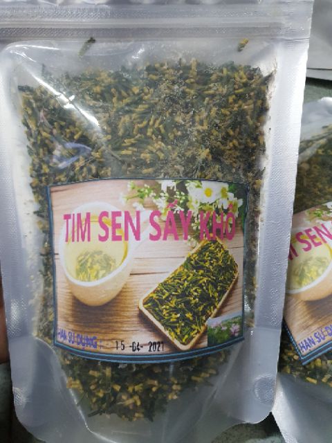 Tim sen sấy khô loại 1 -250g date 2022