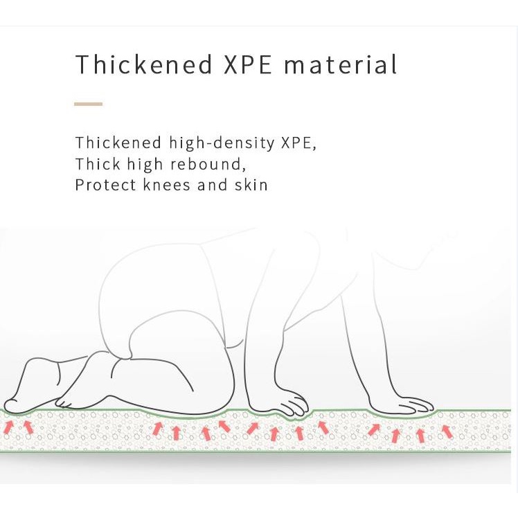 Thảm tập bò cho bé HINATA - Không thấm nước TTB01