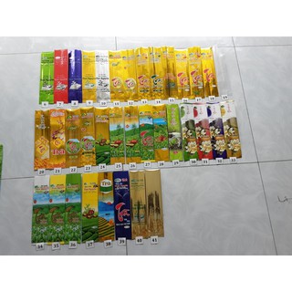túi hút chân không chè các mẫu loại 100g