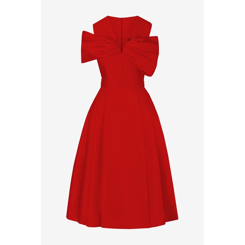 Đầm xòe dự tiệc thiết kế trễ vai cao cấp sang trọng - CAT BOUTIQUE - DX123