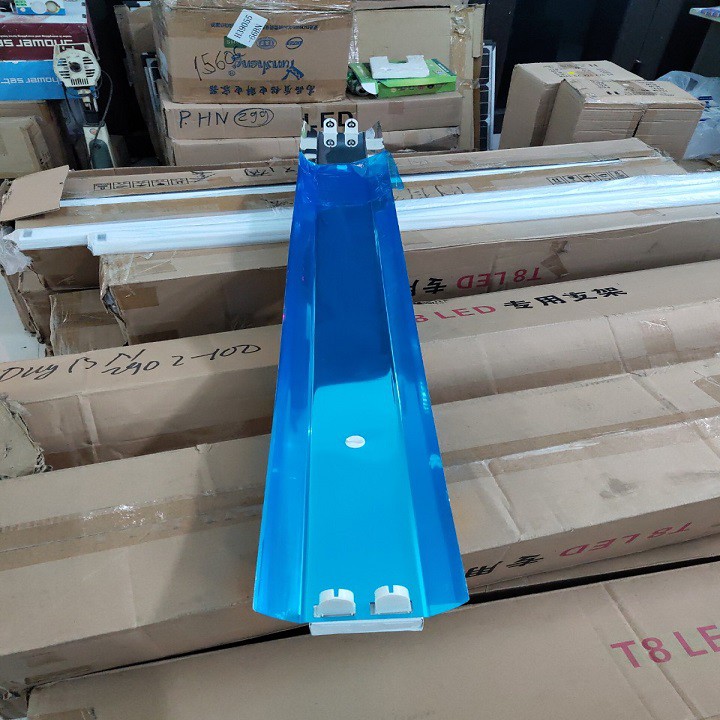 Combo 02 Máng đèn 1.2m 2 bóng - Máng đèn công nghiệp có choá